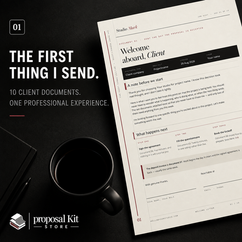 Proposal Kit - Act Like a Business