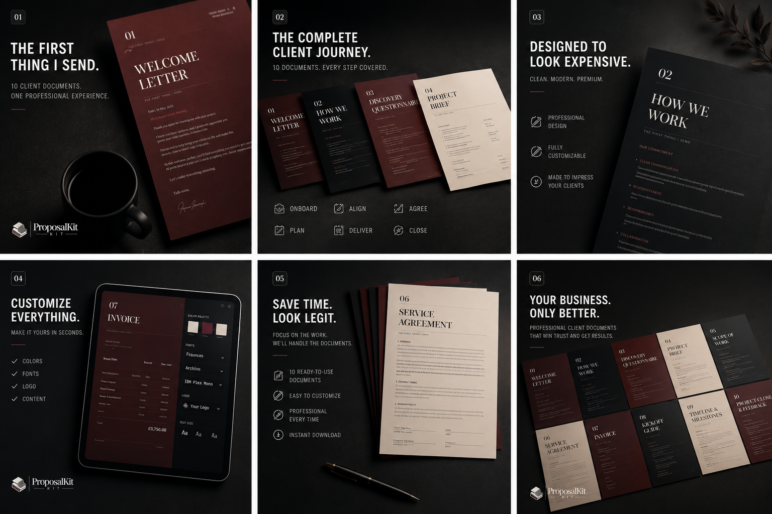 Proposal Kit - Act Like a Business